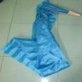 Quạt Lụa Xanh Da Trời