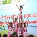 Bộ Cổ Động Nữ Trắng Hồng